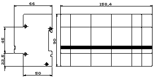 Габаритный чертеж Pl-3k16